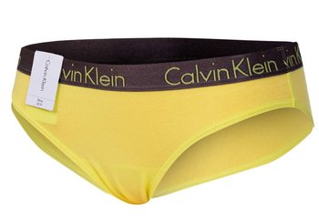 CALVIN KLEIN MAJTKI DAMSKIE BIKINI YELLOW 000QD3540E ZIQ - Rozmiar: XS - Calvin Klein