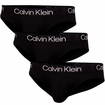 Calvin Klein Majtki Męskie Hip Brief 3 Pary Black 000Nb2969A 7V1 L - Calvin Klein