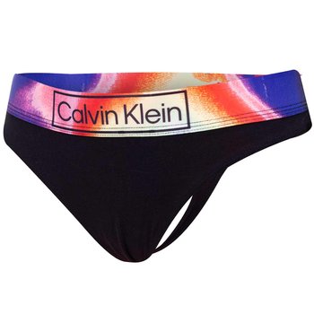 Calvin Klein Majtki Stringi Damskie Thong Black 000Qf6857E Ub1 S - Calvin Klein