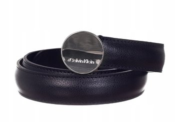 Calvin  Klein Pasek Damski Ck Luxe Belt 25Mm Black K60K608480 Bax 100 - Calvin Klein