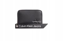 Calvin klein portfel damski mały sculpted czarny Calvin Klein
