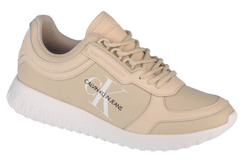 Calvin Klein Runner Laceup YW0YW00375-AEO, damskie sneakersy beżowe, rozmiar 37 - Calvin Klein