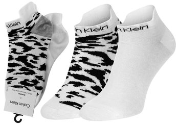 CALVIN  KLEIN SKARPETKI STOPKI 2 PARY WHITE 701218778 001 - Rozmiar: 37-41 - Calvin Klein