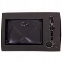 Calvin klein zestaw portfel damski + brelok giftbox Calvin Klein