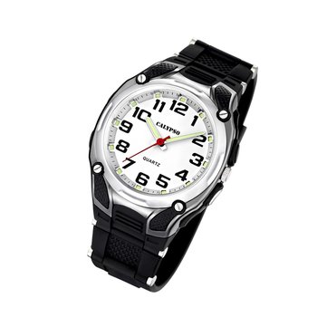 Calypso męski zegarek Analogico K5560/4 plastikowy PUR czarny UK5560/4 - Calypso