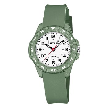 Calypso młodzieżowy zegarek plastikowy zielony Calypso junior UK5821/2 - Calypso