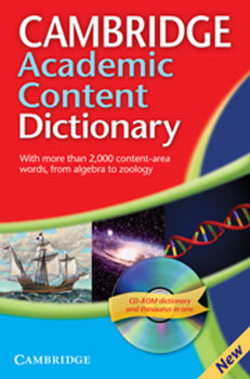 Cambridge Academic Content Dictionary: Defining Success for High School & Beyond - Opracowanie zbiorowe