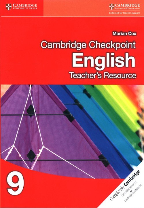 Cambridge Checkpoint English Teacher's Resource CD-ROM 9 - Cox Marian ...