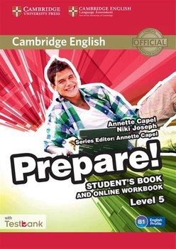 Cambridge English Prepare! 5. Student's Book + Online Workbbok +Testbank - Capel Annette, Niki Joseph