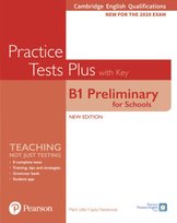 Cambridge English Qualifications: B1 Preliminary for Schools Practice Tests Plus Students Book with Newbrook Jacky