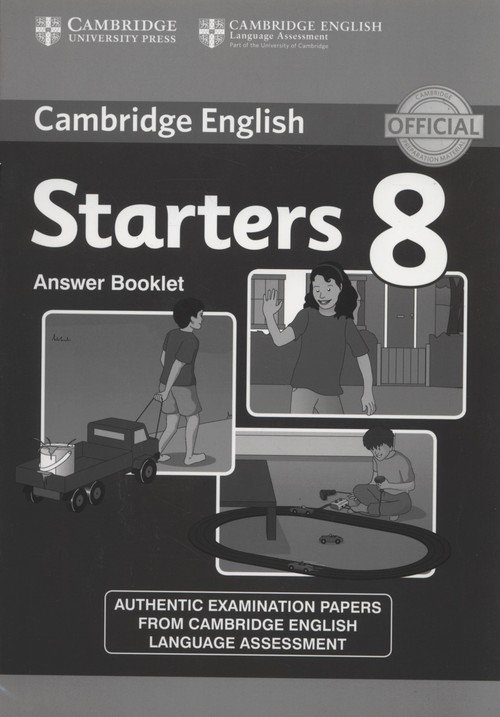 Cambridge English. Starters 8. Answer Booklet - Opracowanie Zbiorowe ...