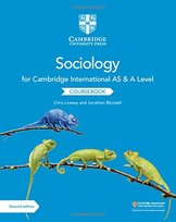 Cambridge International AS and A Level Sociology. Coursebook Jonathan Blundell, Chris Livesey