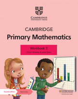 Cambridge Primary Mathematics Workbook 3 with Digital Access (1 Year) Moseley Cherri, Rees Janet