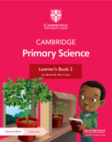 Cambridge Primary Science Learner's Book 3 with Digital Access (1 Year) Cross Alan, Board Jon