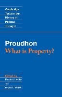 Cambridge Texts in the History of Political Thought - Proudhon Pierre-Joseph