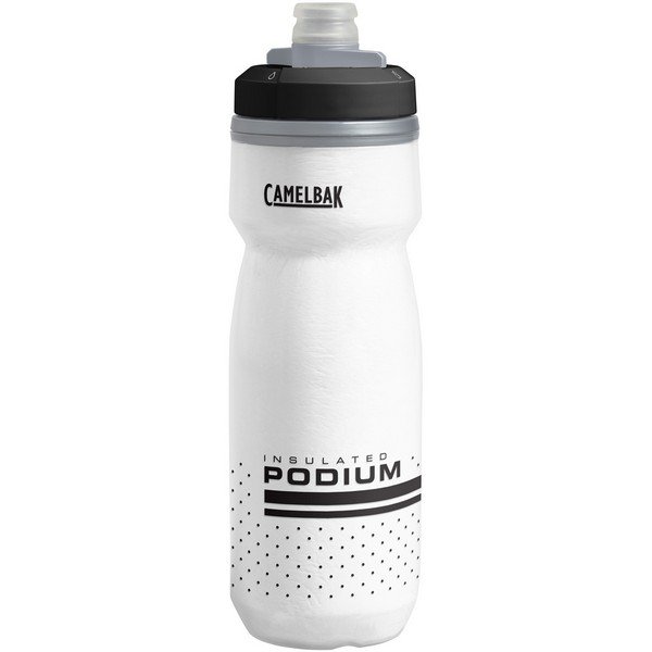 Camelbak, Bidon Podium Chill, biały, 620 ml