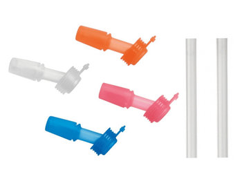 Camelbak, Komplet 4 ustników i 2 rurek do eddy+ kids bite valve 4-pack& straws - Camelbak