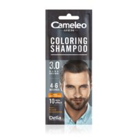 CAMELEO MEN Coloring Shampoo Szampon koloryzujący 3.0 Ciemny Brąz 15 ml cameleo