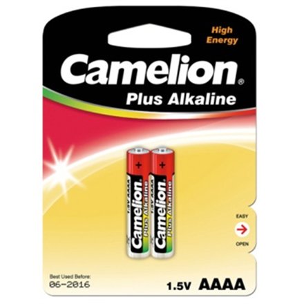 Фото - Акумулятор / батарейка Camelion Plus Alkaline AAAA 1.5V  2-pack (for toys remote control an (LR61)