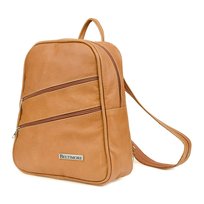 Camelowy Plecak Torebka Damska Skórzana Beltimore 022 Beltimore
