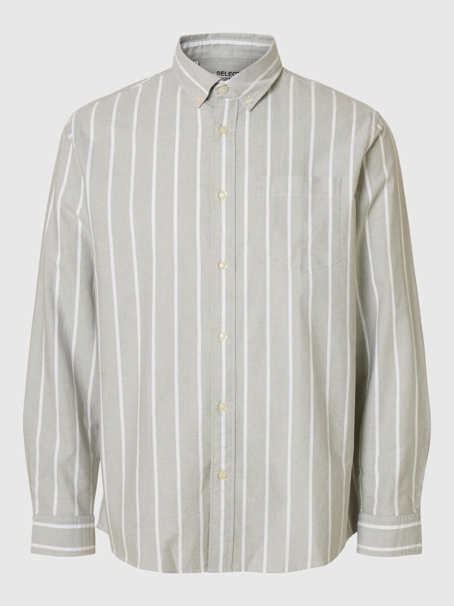COOFANDY Camicia Oxford Uomo Maniche Corte | Cotone Leggero Estivo | Vestibilità Regolare Classica | Colore Tinta Unita
