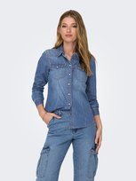 camicie donna only 15315185 alexa medium blue denim Inna marka