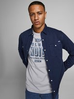 camicie uomo jack and jones 12138115 sheridan dark navy Inna marka