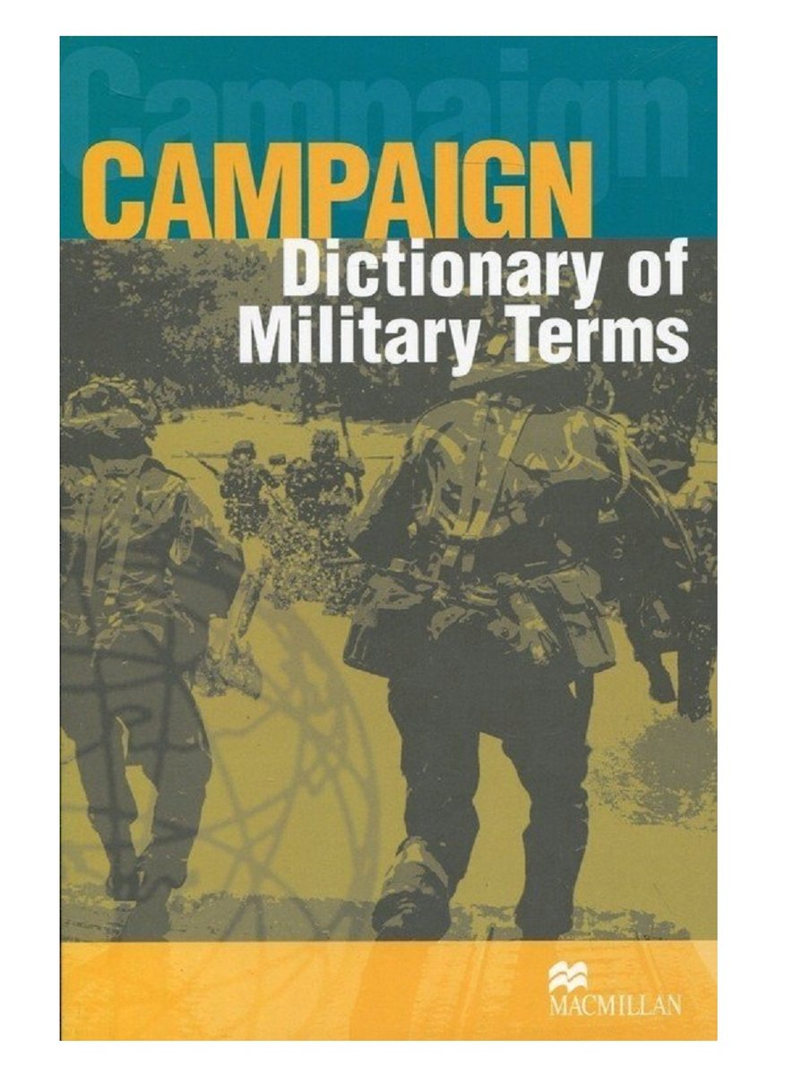 Campaign Dictionary of Military Terms Bowyer Richard Książka w Empik