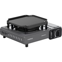 Campingaz Camp'Bistro 3 gas stove with grill plate, silver/grey, 2.2kW single burner stove, model 2025 Campingaz