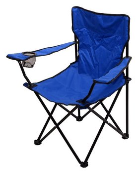Campingowe krzesło składane BARI - niebieskie - Cattara