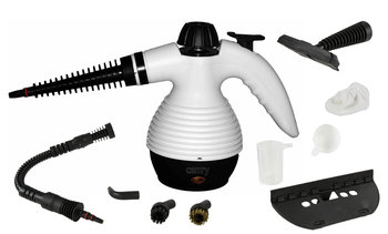 Camry, Parownica CR 7021, 1500W, 350ml, biała parowy       - Camry