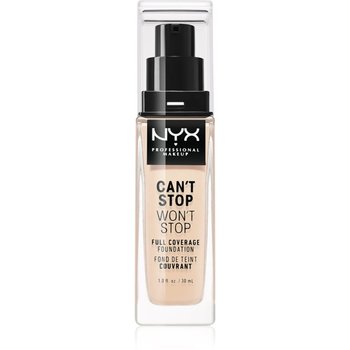 Can't Stop Won't Stop kryjący podkład w płynie Porcelain 30ml - NYX Professional MakeUp