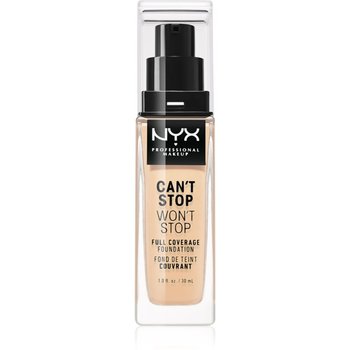 Can't Stop Won't Stop kryjący podkład w płynie Vanilla 30ml - NYX Professional MakeUp