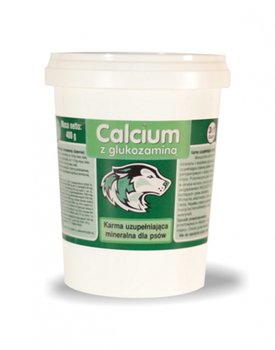 Can Vit, Calcium z glukozaminą zielony, 400g - CAN VIT