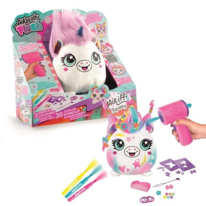 CANAL TOYS Peluche Squishy Airbrush Plush pas cher CANAL TOYS Peluche Squishy Airbrush Plush pas cher