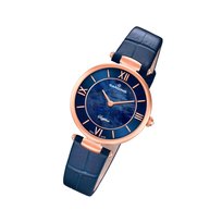 Candino zegarek damski Elegance C4671/2 kwarcowy skórzany zegarek na rękę niebieski analogowy UC4671/2