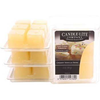 Candle-lite Everyday Collection intensywny zapachowy wosk w kostkach 2 oz 56 g - Creamy Vanilla Swirl - Candle-lite Company