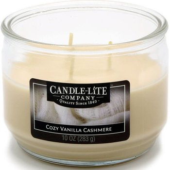 Candle-lite Everyday średnia świeca zapachowa w szklanym słoju 10 oz 283 g - Cozy Vanilla Cashmere - Candle-lite Company