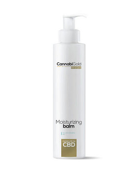 CannabiGold, Ultra Care, Balsam nawilżający do skóry suchej i wrażliwej, 200 ml - CannabiGold