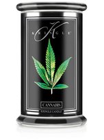 Cannabis - Kringle Candle - duża świeca z dwoma knotami (624g) - seria Reserve