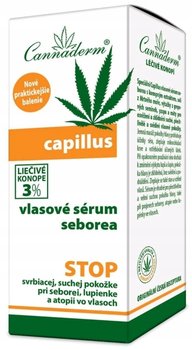 Cannaderm, Capillus 3% Serum Do Włosów Na Problemy Łojotokowe, 40 ml - Cannaderm