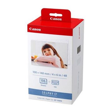 Canon, rolki barwiące KP-108IN + papier foto 10x15 cm - Canon