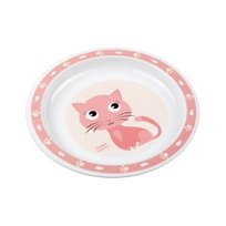 Canpol 4/411 Talerzyk Plastikowy Animals Różowy