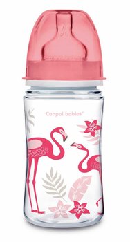 Canpol Babies, Easy Start, Butelka szeroka, antykolkowa, 240 ml, Jungle - Canpol Babies
