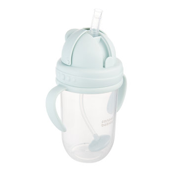 Canpol babies Kubek niekapek z rurką i odważnikiem 270 ml zielony 6m+ - Canpol Babies
