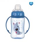 CANPOL BABIES Kubek treningowy 6m+ Niebieski piesek 320ml 56/512 - Canpol Babies