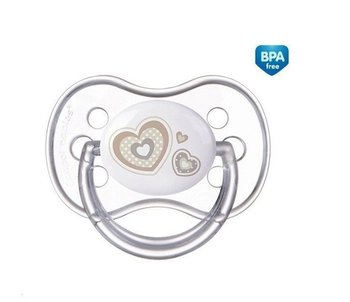 Canpol Babies, Newborn Baby, Smoczek uspokajający, anatomiczny, 0-6m, Beżowy - Canpol Babies
