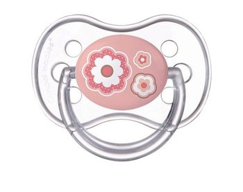 Canpol Babies, Newborn Baby, Smoczek uspokajający, anatomiczny, 6-18m, Różowy - Canpol Babies