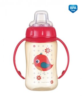 Canpol, Cute Animals, Kubek treningowy z silikonowym ustnikiem, Ptaszek - Canpol Babies
