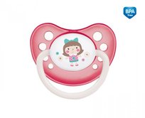 Canpol, Smoczek uspokajający, kauczuk, anatomiczny, Toys,  6-18 m